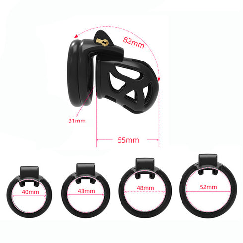 Ghost Chastity Cage B